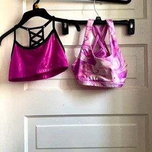 Girls sports bra leotard